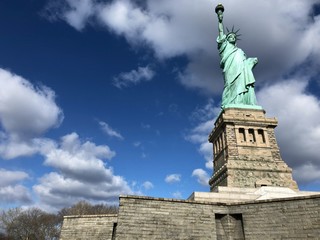 アメリカ　ニューヨーク  自由の女神