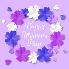 Womens Day origami