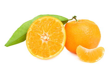 Mandarins and mandarin slices