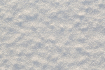Fresh white snow