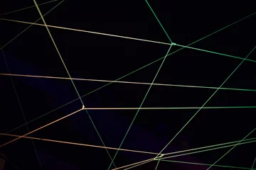 Photo sur Plexiglas Lumière et ombre Abstract background with laser light