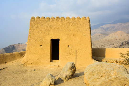 Dhayah Fort in north Ras Al Khaimah United Arab Emirates