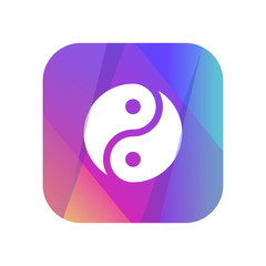 Multi-Color App Button