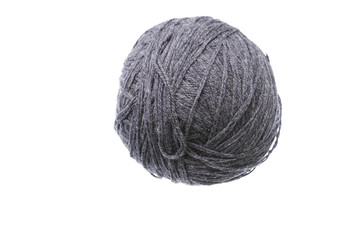 Dark gray woolen ball