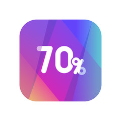 Multi-Color App Button