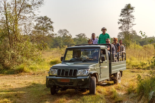 Jeep Safari, Chitwan NP, Nepal