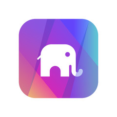 Multi-Color App Button