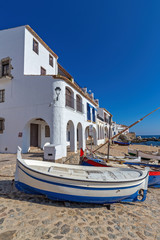 Village Calella de Palafrugell (Costa Brava, Spain) in wintertime © Arpad