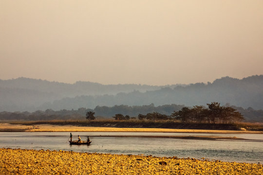 River Narayani, Chitwan NP, Nepal