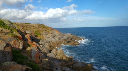 Island beach sea water