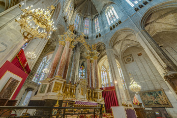 Obraz premium Saint Just et Saint Pasteur Cathedral in Narbonne, France