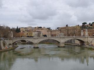 Fototapeta premium Pont de Rome