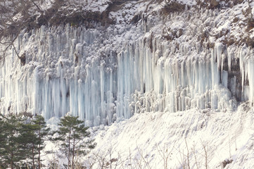 白川氷柱群