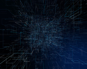 Abstract futuristic technological background