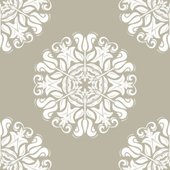 Classic seamless pattern. Traditional orient ornament. Classic vintage background