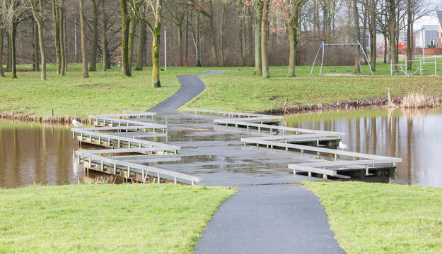 Unique bridge in the Netherlands