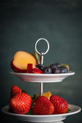 Fr&uuml;chte Etagere