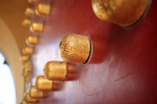 The doornail of ancient Chinese architecture