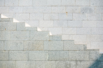Concrete staircase
