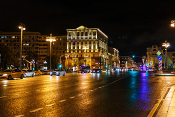 City night street