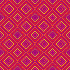 Ethnic boho seamless pattern. Scribble texture. Folk motif. Textile rapport.