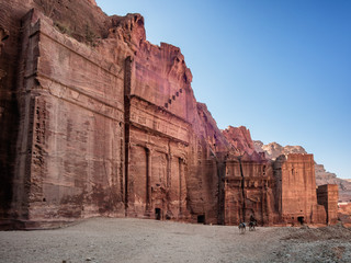 Petra street of facades © Frankix