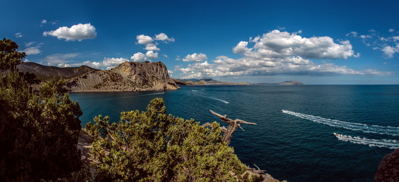 Beauty nature sea landscape Crimea