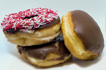 Three Bashed Doughnuts