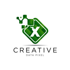 letter box pixel logo