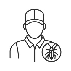 Exterminator linear icon