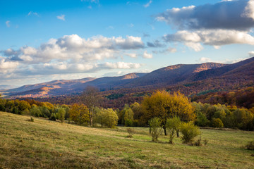Bieszczady mountains at autumn, Podkarpackie, Poland