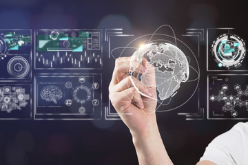 Future and innovation concept