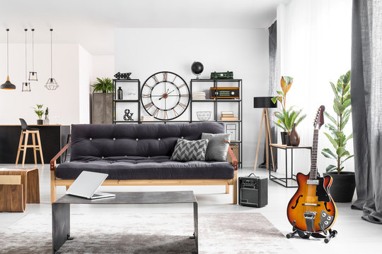 Living room for musician