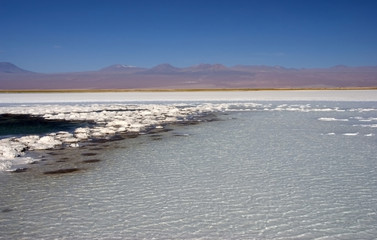 Salar de Atacama, Salzsee, Atacamawüste, Chile