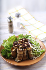 Eggplant rolls