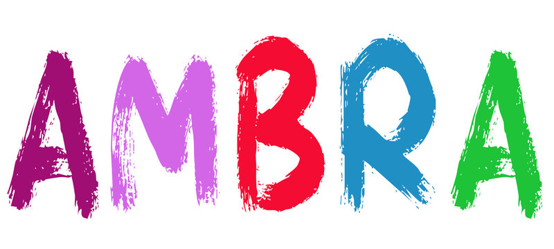 Ambra - Nomi dal mondo