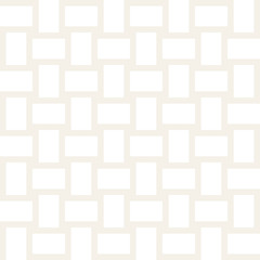Trendy monochrome twill weave Lattice. Abstract Geometric Background Design. Vector Seamless Pattern.