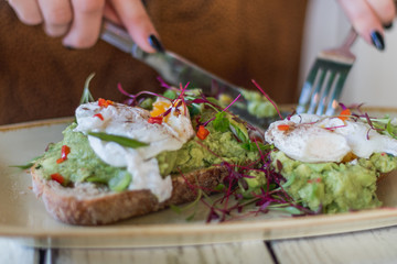 Avocados On Toast Trendy Healthy Food