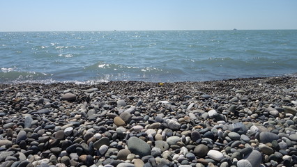 Fototapeta na wymiar Sea and stones