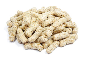 Dried natural roughage