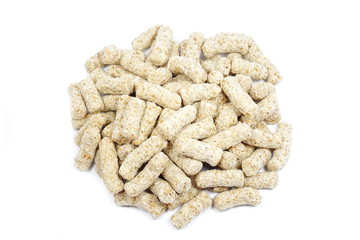 Dried natural roughage