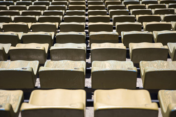 Naklejka premium Stadium seats