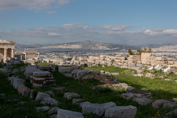 Fototapeta na wymiar Acropoli Atene