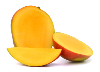 mango and a slice