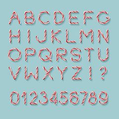 Candy Cane Font.