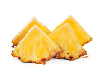 pineapple isolated on white