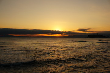 Fototapeta premium 夕方の砂浜