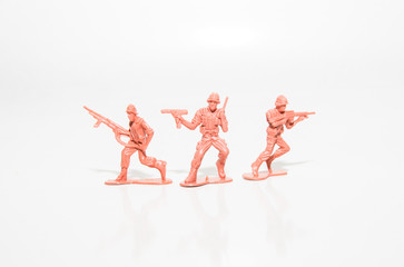 Brick Red Toy Soldiers