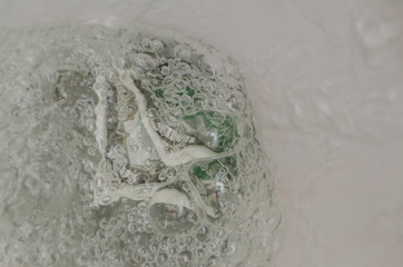 a thousand dollars washed away in the toilet