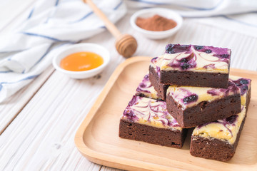 blueberry cheese brownies